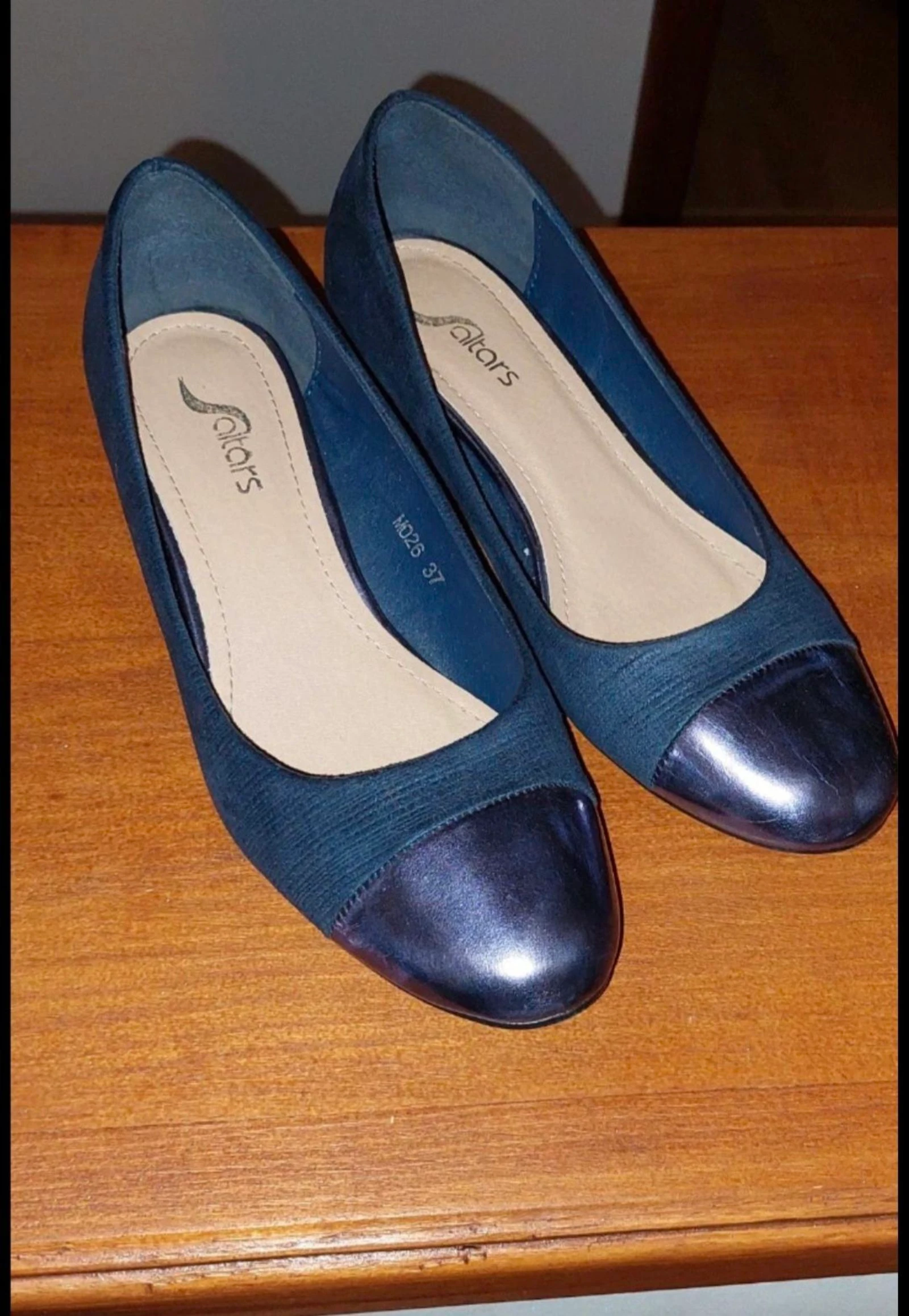 Sapatos Azuis